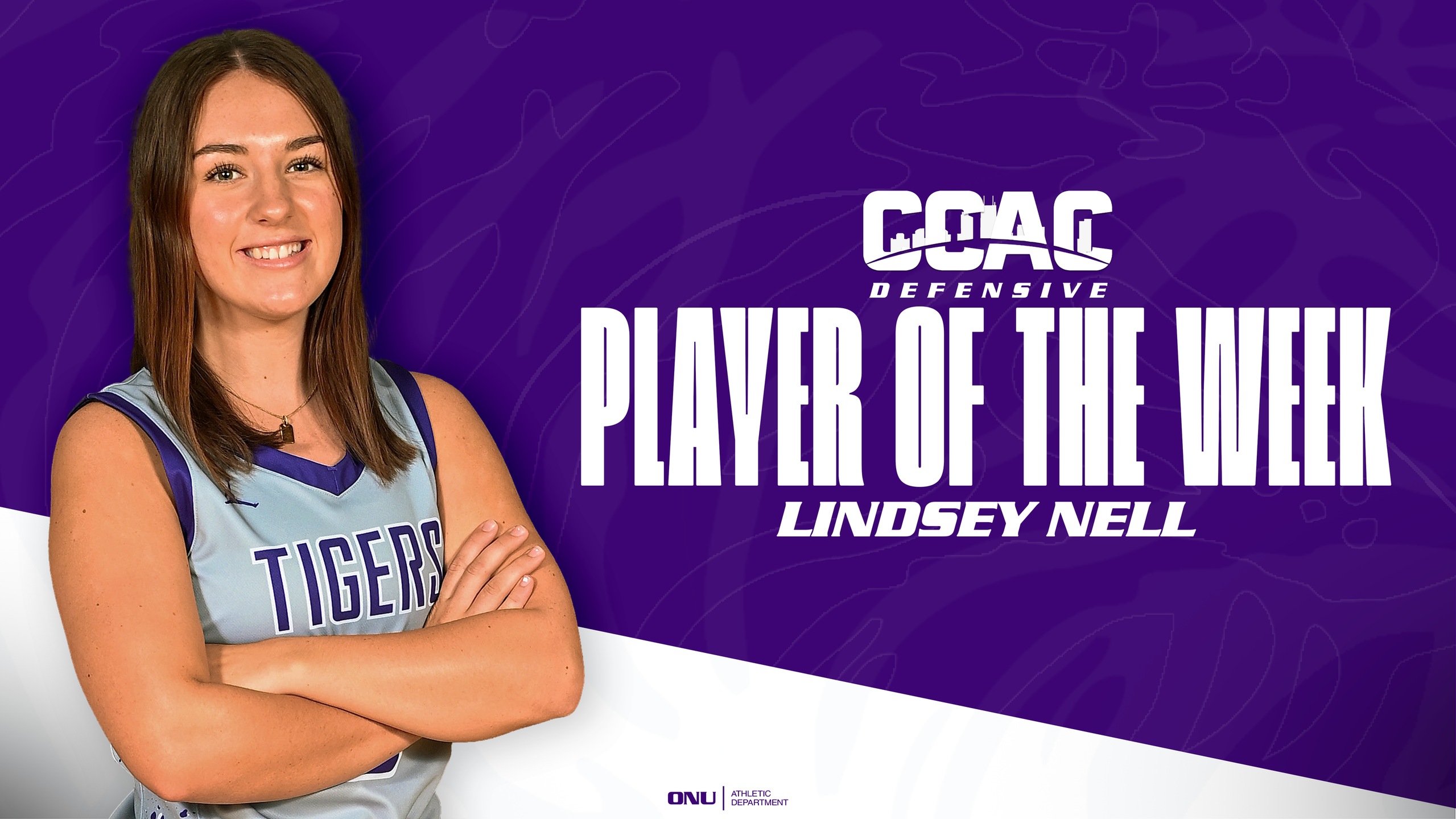NELL EARNS CCAC DEFENSIVE PLAYER OF THE WEEK HONOR