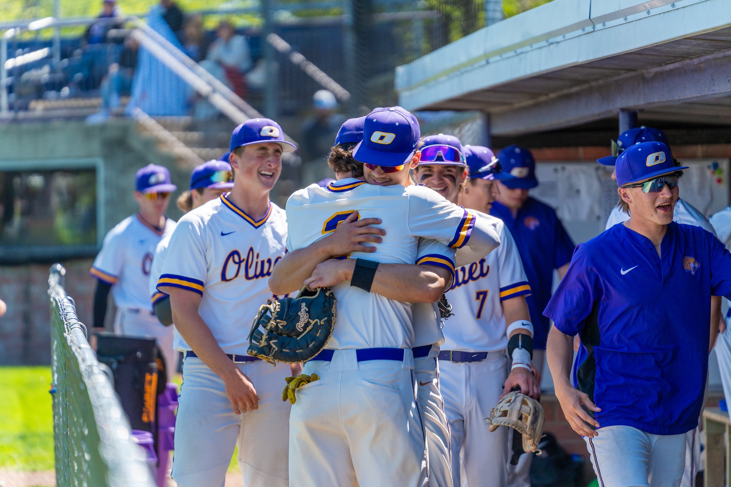 TIGERS SPLIT DOUBLEHEADER WITH GRAND VIEW ON SENIOR DAY