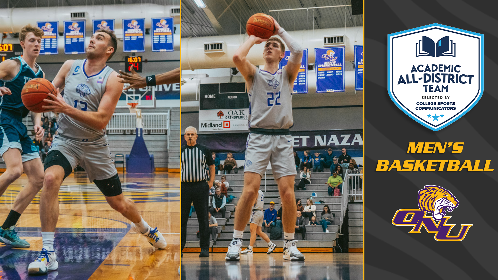 OLDEN AND SWEARINGEN NAMED TO CSC ACADEMIC ALL-DISTRICT TEAM