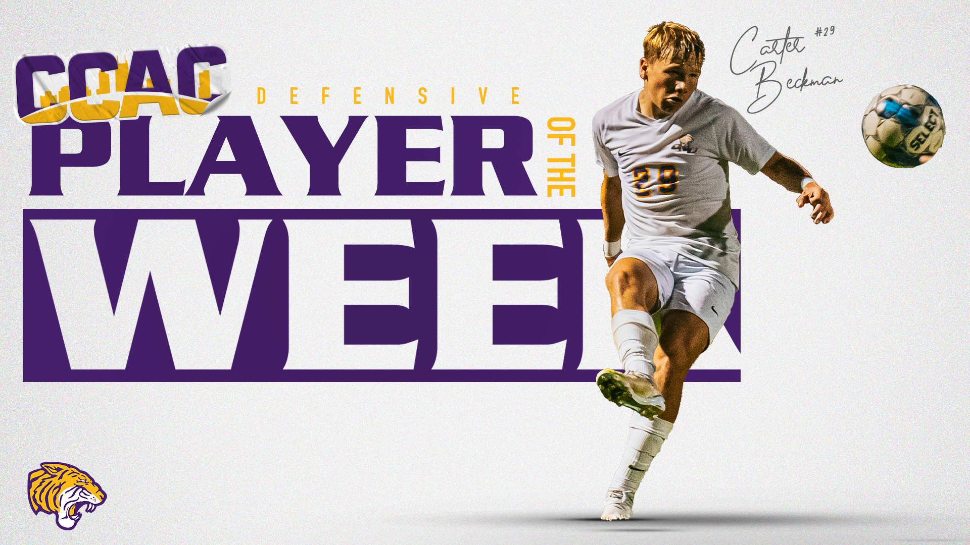 PRODUCTIVE WEEK NETS BECKMAN CCAC DEFENSIVE PLAYER OF THE WEEK
