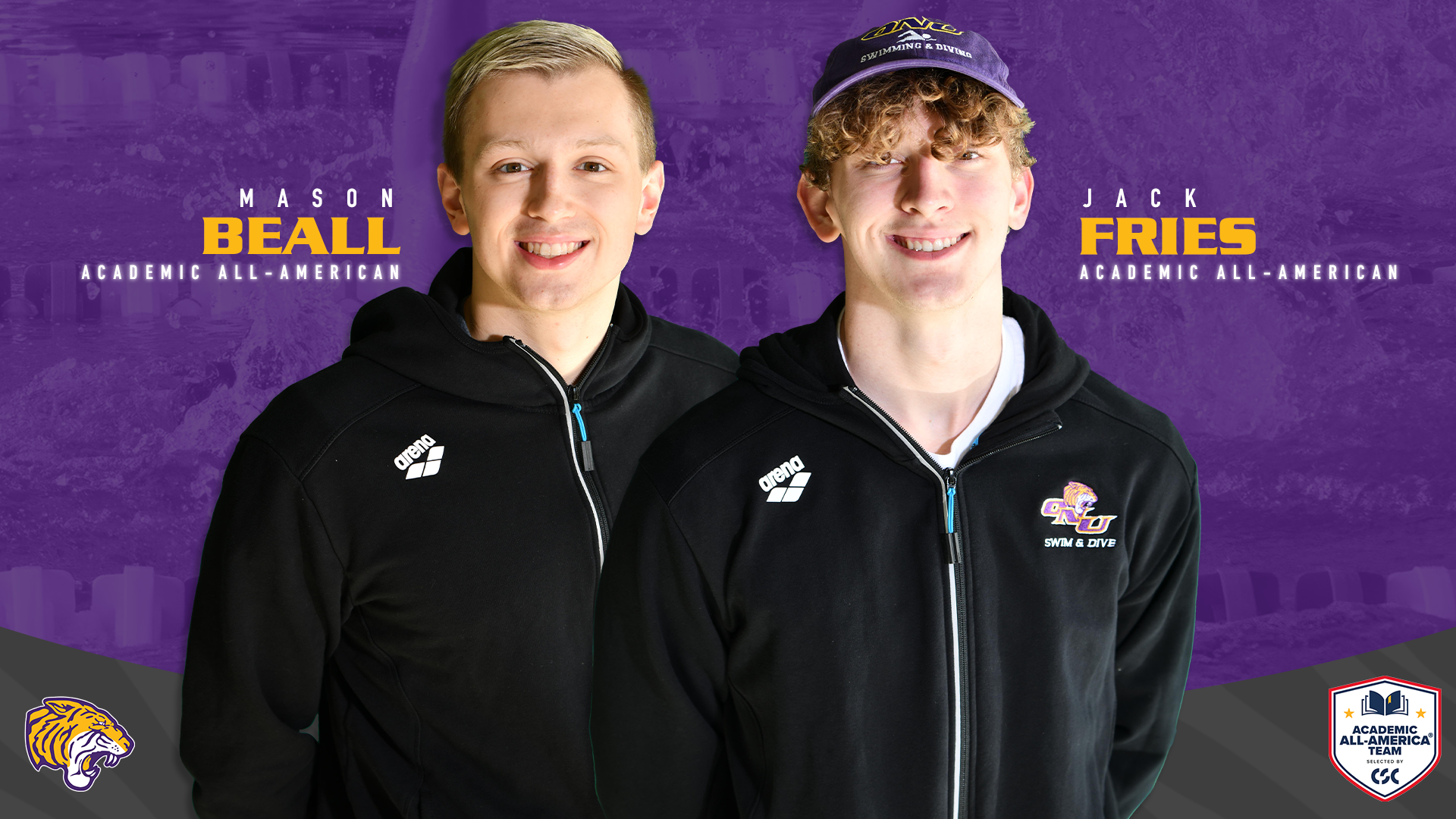 BEALL, FRIES EARN CSC FIRST-TEAM ACADEMIC ALL-AMERICA HONORS