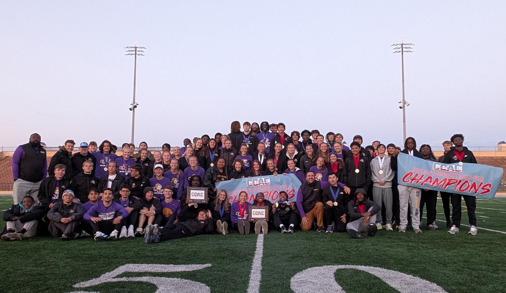 TIGERS SWEEP CCAC OUTDOOR TRACK &amp; FIELD TITLES