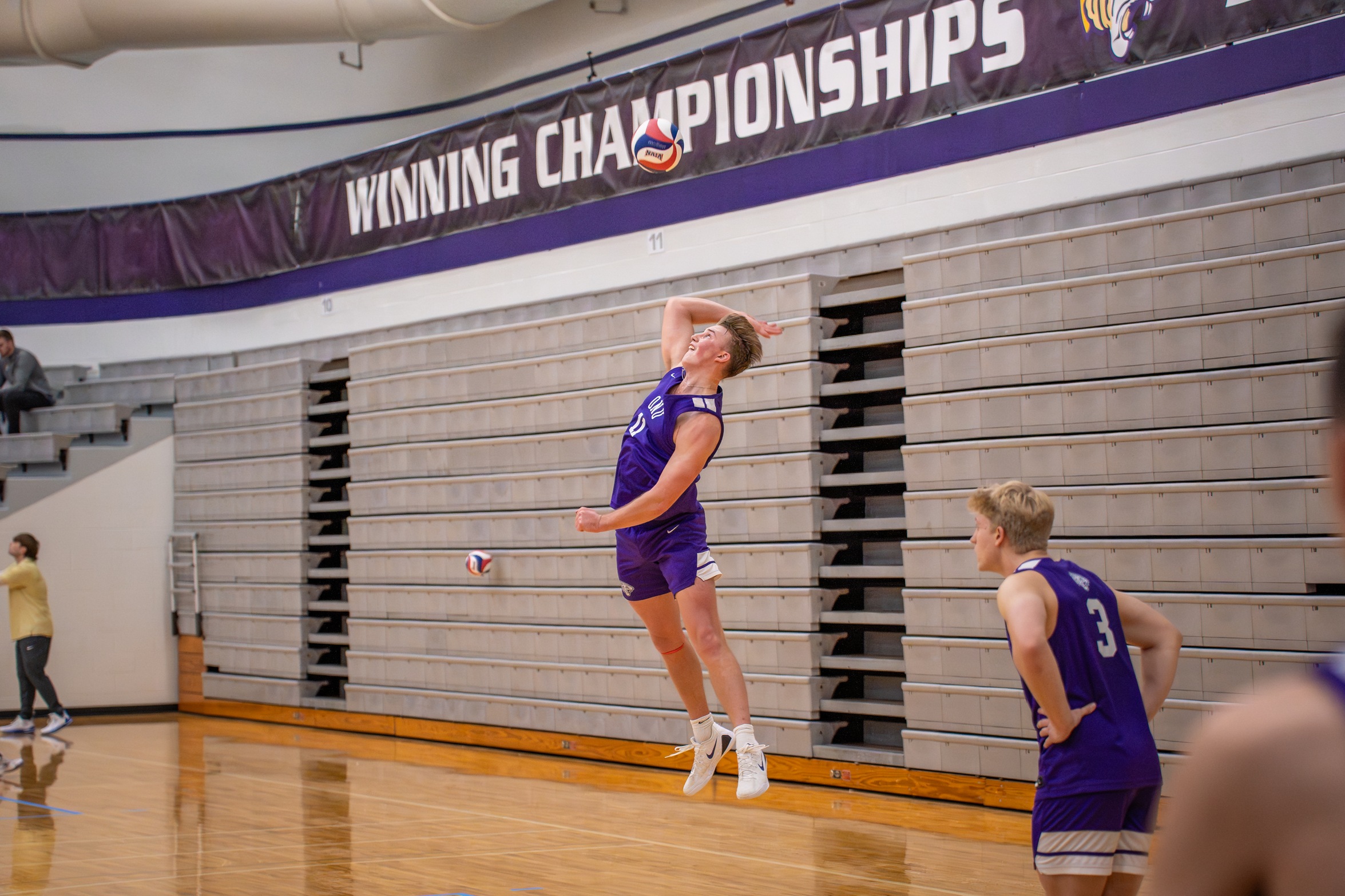 TIGERS BATTLE TO FIVE SET VICTORY OVER ST. AMBROSE