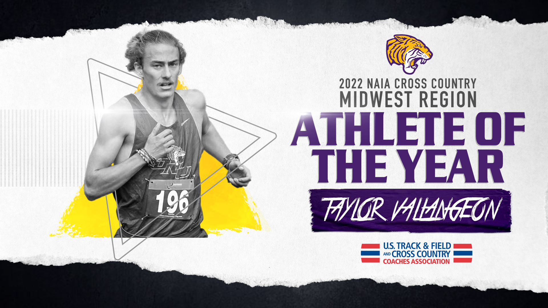 VALLANGEON NAMED NAIA MIDWEST REGION MEN&rsquo;S ATHLETE OF THE YEAR