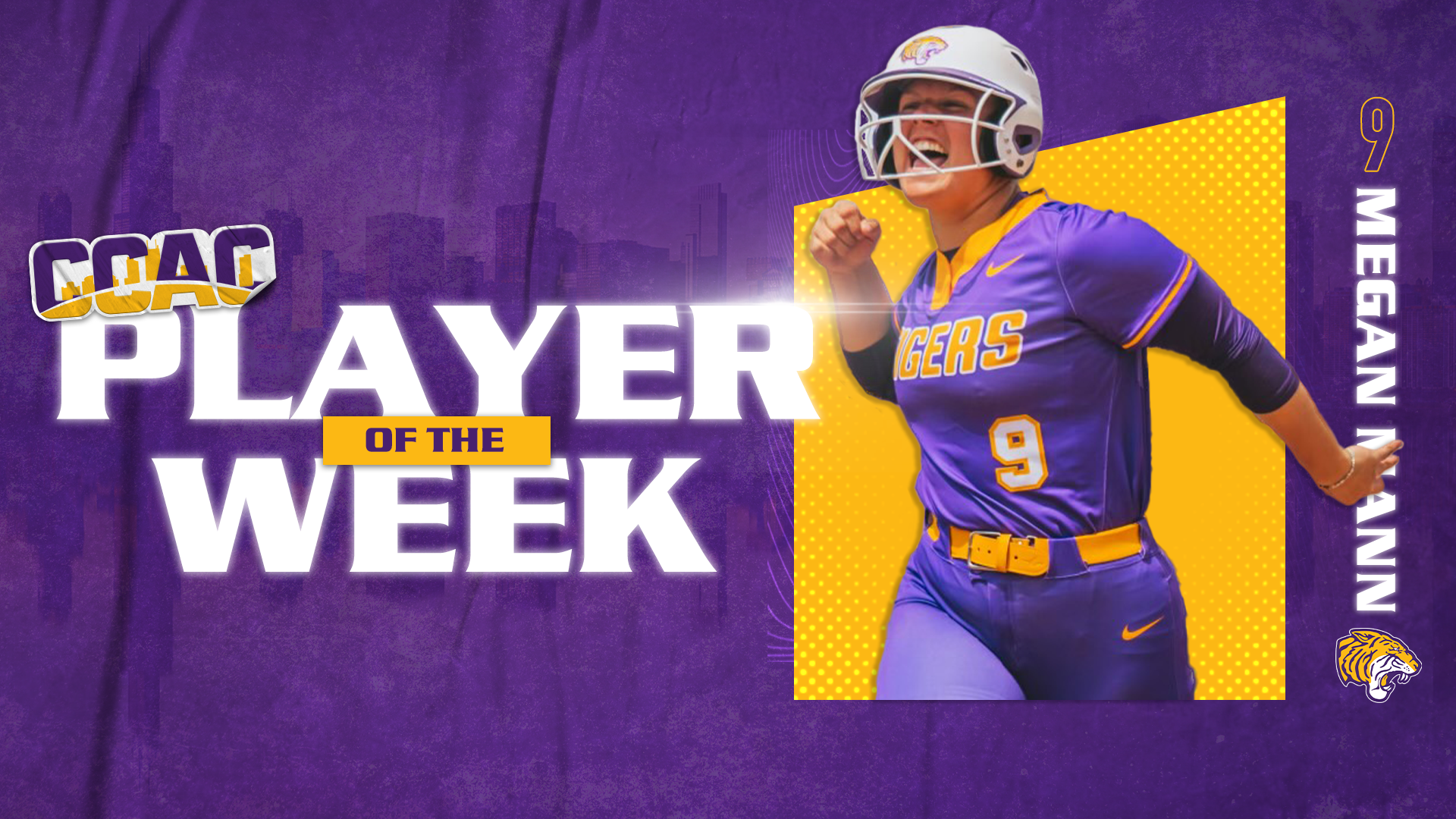 THREE HOME RUNS POWER MANN TO CCAC SOFTBALL PLAYER OF THE WEEK ACCORD