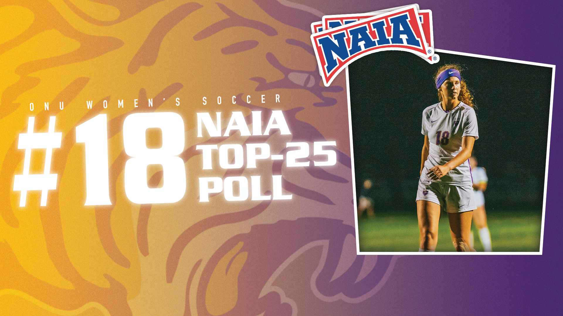 WOMEN&rsquo;S SOCCER MOVES UP TWO SPOTS IN NAIA COACHES&rsquo; TOP 25 POLL
