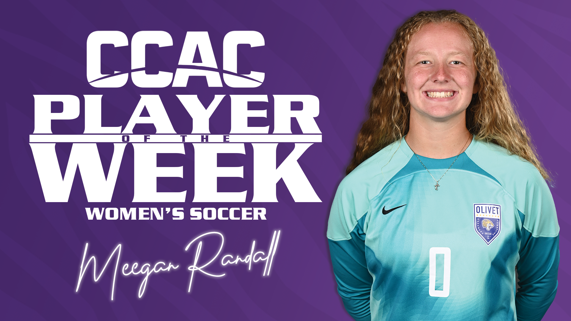 RANDALL SECURES FINAL CCAC WOMEN&rsquo;S SOCCER WEEKLY DEFENSIVE AWARD