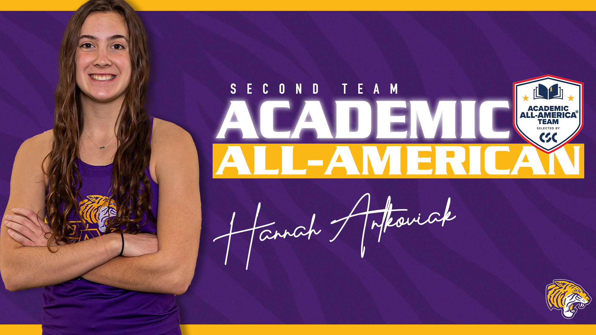 ANTKOVIAK NAMED TO CSC ACADEMIC ALL-AMERICA TEAM